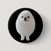 Egg Dog Meme Pin Button 缶バッジ (正面)