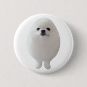 Egg Dog Meme Pin Button 缶バッジ (正面)