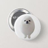 Egg Dog Meme Pin Button 缶バッジ (正面&裏面)