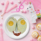 EGG FACE LARGE  ペーパープレート (パーティー)