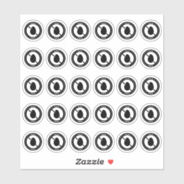 Egg Free Wedding Place Card Mini Food Allergy シール