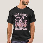 Egg Hunt Champion  Cute Easter Egg for Boys Girls  Tシャツ (正面)