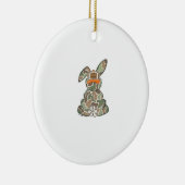 Egg Hunter Camo Easter Toddler Easter Day Camo Eas セラミックオーナメント (右)