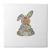 Egg Hunter Camo Easter Toddler Easter Day Camo Eas タイル (正面)