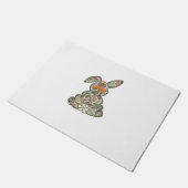 Egg Hunter Camo Easter Toddler Easter Day Camo Eas ドアマット (アングル)