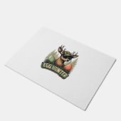 Egg Hunter Deer Buck Happy Easter Day Eggs Boys Ki ドアマット (アングル)