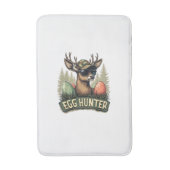 Egg Hunter Deer Buck Happy Easter Day Eggs Boys Ki バスマット (正面縦)