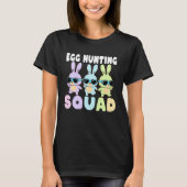 Egg Hunting Squad  Easter Bunnies Egg Hunt Tシャツ (正面)