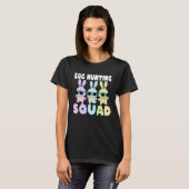 Egg Hunting Squad  Easter Bunnies Egg Hunt Tシャツ (正面フル)