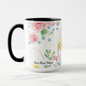 Egg Renewal Pattern Mug マグカップ (左)