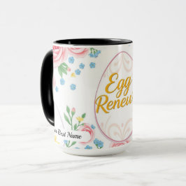 Egg Renewal Pattern Mug マグカップ