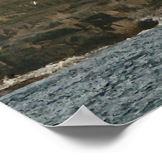 Egg Rock Lighthouse Poster ポスター (角)