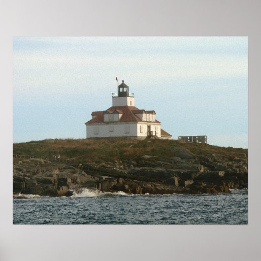 Egg Rock Lighthouse Poster ポスター (正面)