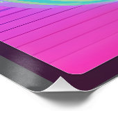 Egg Wave - Kenゲージ抽象芸術 ポスター (コーナー)