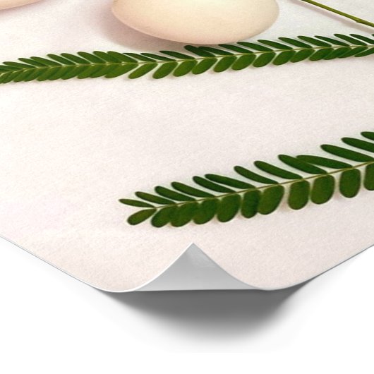 Egg Yolk Flower ポスター (角)