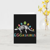 Eggasaurusイースターステゴサウルス恐竜の少年たちT カード (黄色い花)