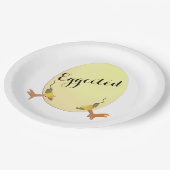 Eggciente追加ベビー名 ペーパープレート (アングル)