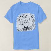 EggDogアニメ Tシャツ (デザイン正面)