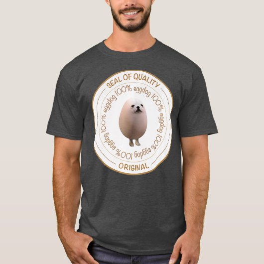 Eggdog seal  100 eggdog Premium Tシャツ (正面)
