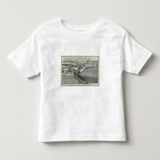 Eggersのブドウ園、フレズノ トドラーTシャツ (正面)