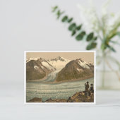 Eggishorn, Grand Aletsch Glacier, with Aletschhorn ポストカード (スタンド正面)