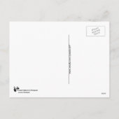 Eggmenカップルおもしろいイースターポストカード シーズンポストカード (裏面)