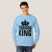 EGGNOG KING、メンおもしろいズ・クリスマスTシャツ Tシャツ (正面フル)