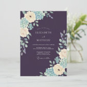 Eggplant Bountiful Winter Wedding 招待状 (スタンド正面)