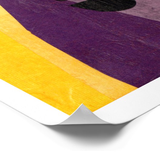 Eggplant by Jill Connor ポスター (角)