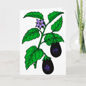 Eggplant Greeting Cards カード