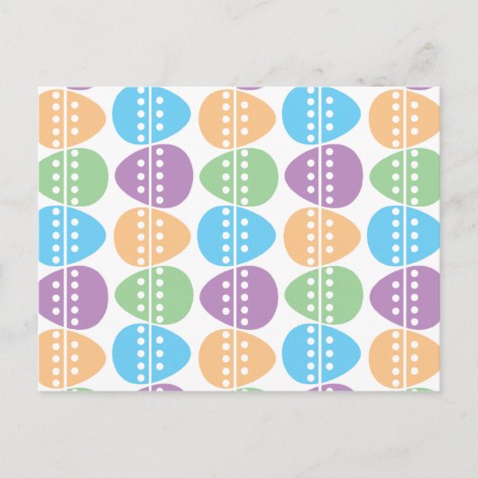 Eggs狩りはがき（縦） ポストカード (正面)