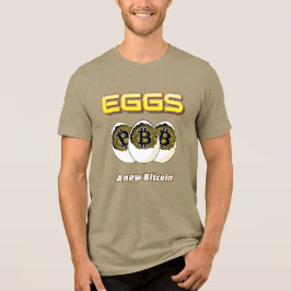 Eggs a New Bitcoin(新しいビットコインの卵) トライブレンドTシャツ