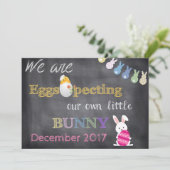 Eggspectingイースターの妊娠は発表を明らかにします シーズンカード (スタンド正面)