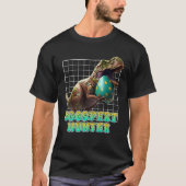 Eggspert Easter Eggs Hunt Dinosaur Easter Bunnies  Tシャツ (正面)