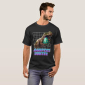 Eggspert Easter Eggs Hunt Dinosaur Easter Bunnies  Tシャツ (正面フル)