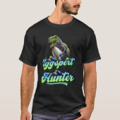 Eggspert Easter Eggs Hunter Easter Dinosaur Egg  1 Tシャツ (正面)