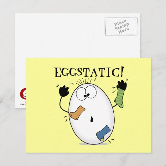 Eggstatic有頂天の卵 ポストカード (正面/裏面)