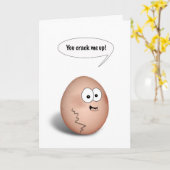 EGGStranormalの誕生日を持って! カード (黄色い花)