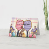 Eggstraordinary Pickleball Easter シーズンカード (正面)