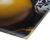 "Eggstraordinary Swirls" Glass Cutting Board カッティングボード (角)