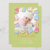 Eggstravaganzaフォトイースターカード シーズンカード (正面/裏面)