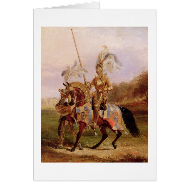 Eglinton、トーナメントの主、1840年(油 (正面)