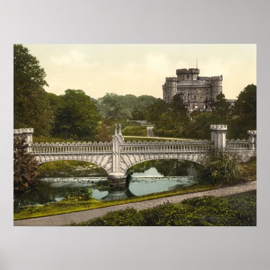 Eglinton Castle, Irvine, Ayrshire,アーカイブプリント ポスター (正面)