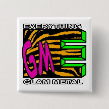 EGMオレンジタイガーストライプロゴ四角ボタン