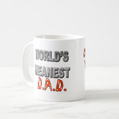 EGM "Memeanest D.A.D./Cream until you like it" Mug コーヒーマグカップ (正面左)