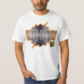 EGM Sawblade Glam Daddy Tシャツ(白) Tシャツ (正面)
