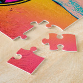 EGO Easing God Out Recoveryスローガン日の出 ジグソーパズル (側面)