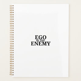 Ego Is The Enemy 2026 Minimalist Daily Planner プランナー手帳