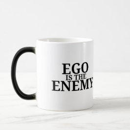 Ego Is The Enemy Minimalist Typewriter モーフィングマグカップ