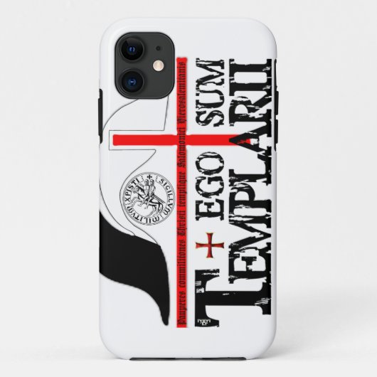 Ego sum templarii Hülle IPhone Case-Mate iPhoneケース (裏面)